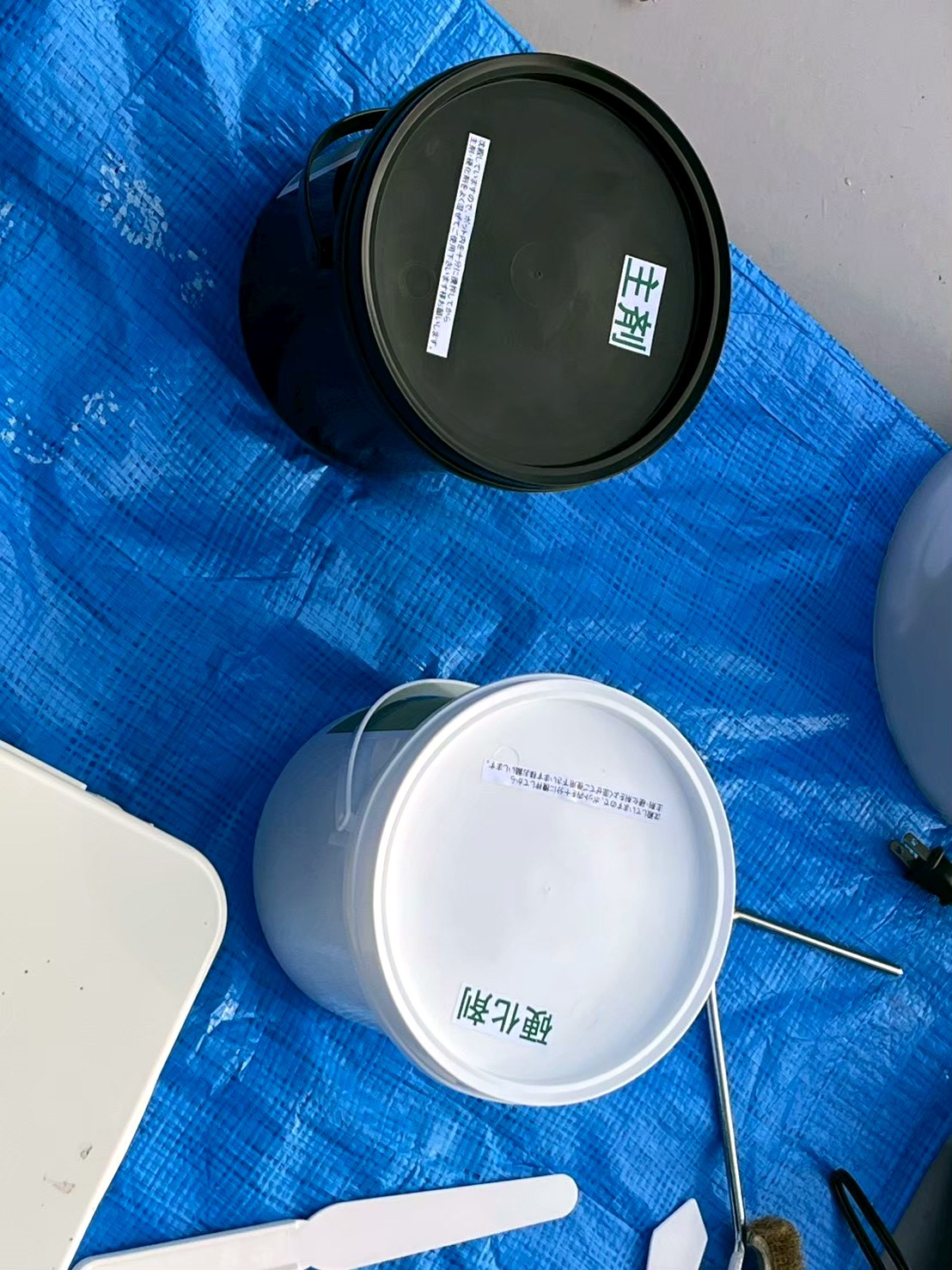 使用する水性材料（WHシリーズ）
